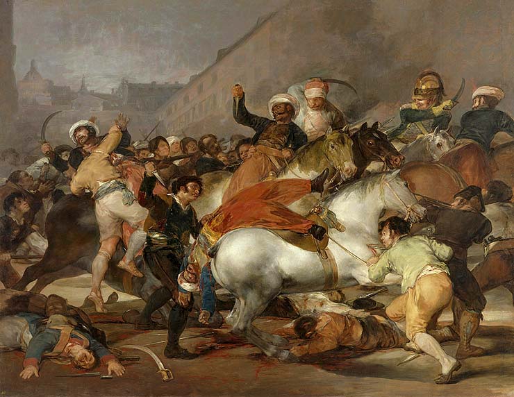 Francisco de Goya The Second of May 1808 or The Charge of the Mamelukes